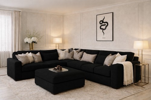 Luxury ruby corner sofa - corner, |