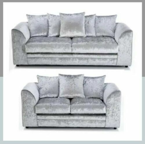 Crushed velvet sofa corner - crushed,