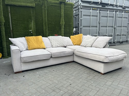 Large grey corner sofa - , 🛋️