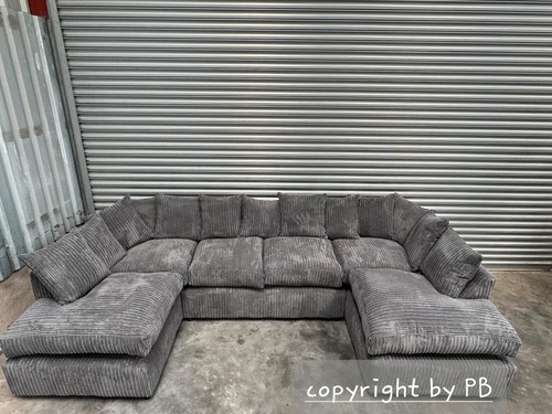 Shape sofa sale brand new - u,